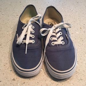 “Navy” Authentic Style Vans